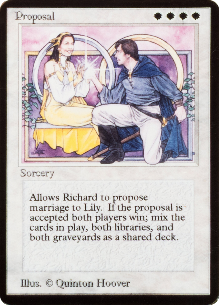 Image of Proposal (SPECIAL-) - Celebration Cards Foil
