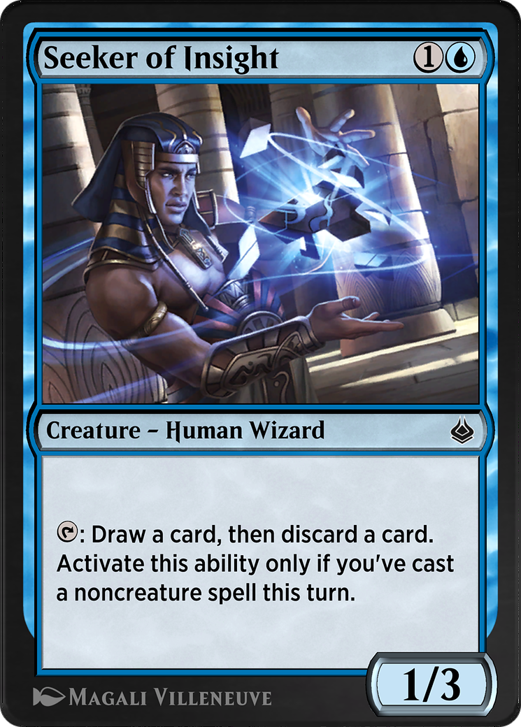 Image of Seeker of Insight (AKR-076) - Amonkhet Remastered