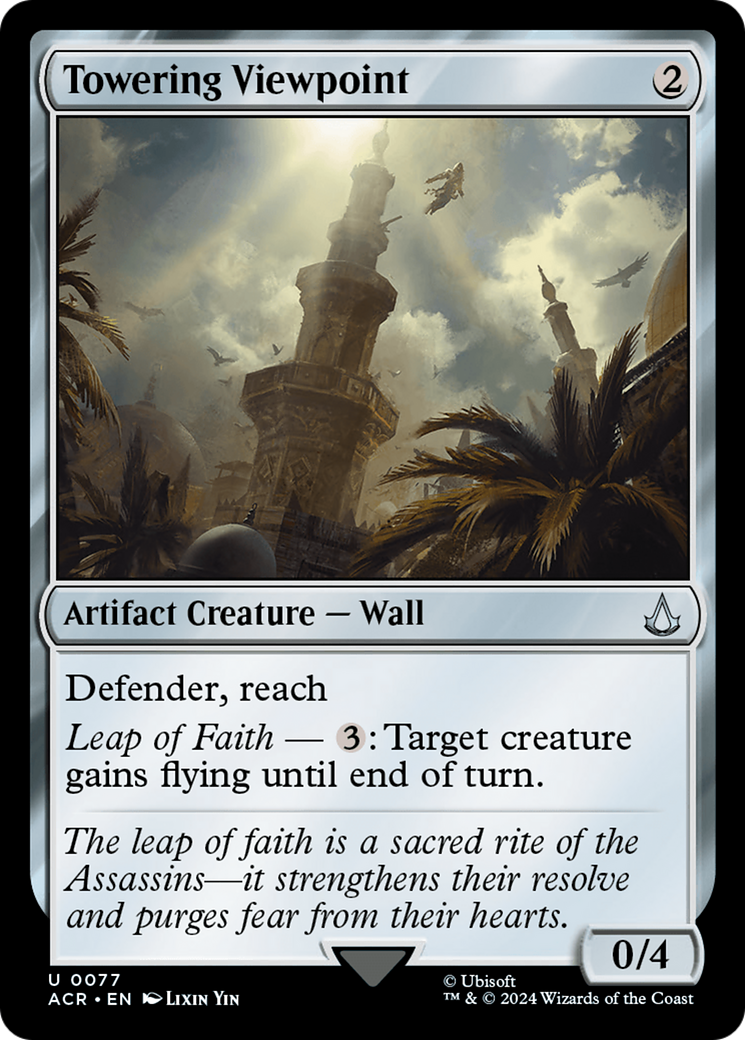 Image of Towering Viewpoint (ACR-077) - Assassin's Creed Foil