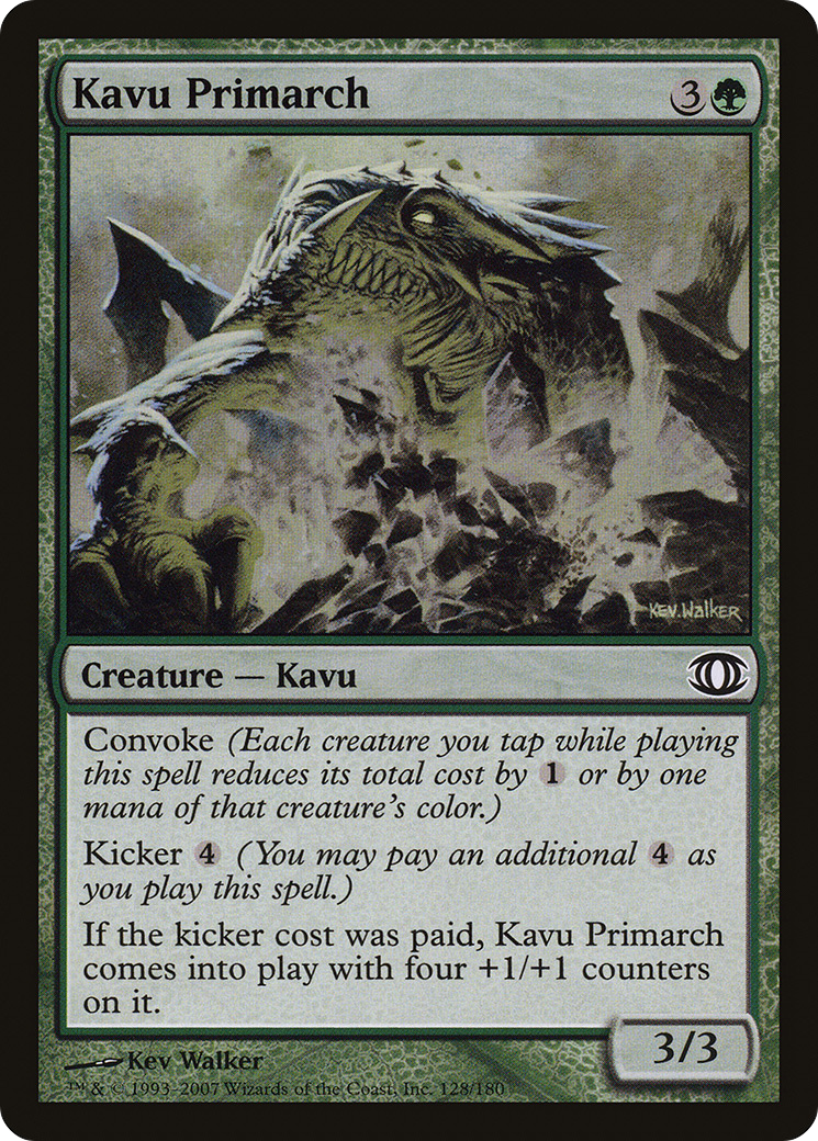 Image of Kavu Primarch (FUT-128) - Future Sight Foil