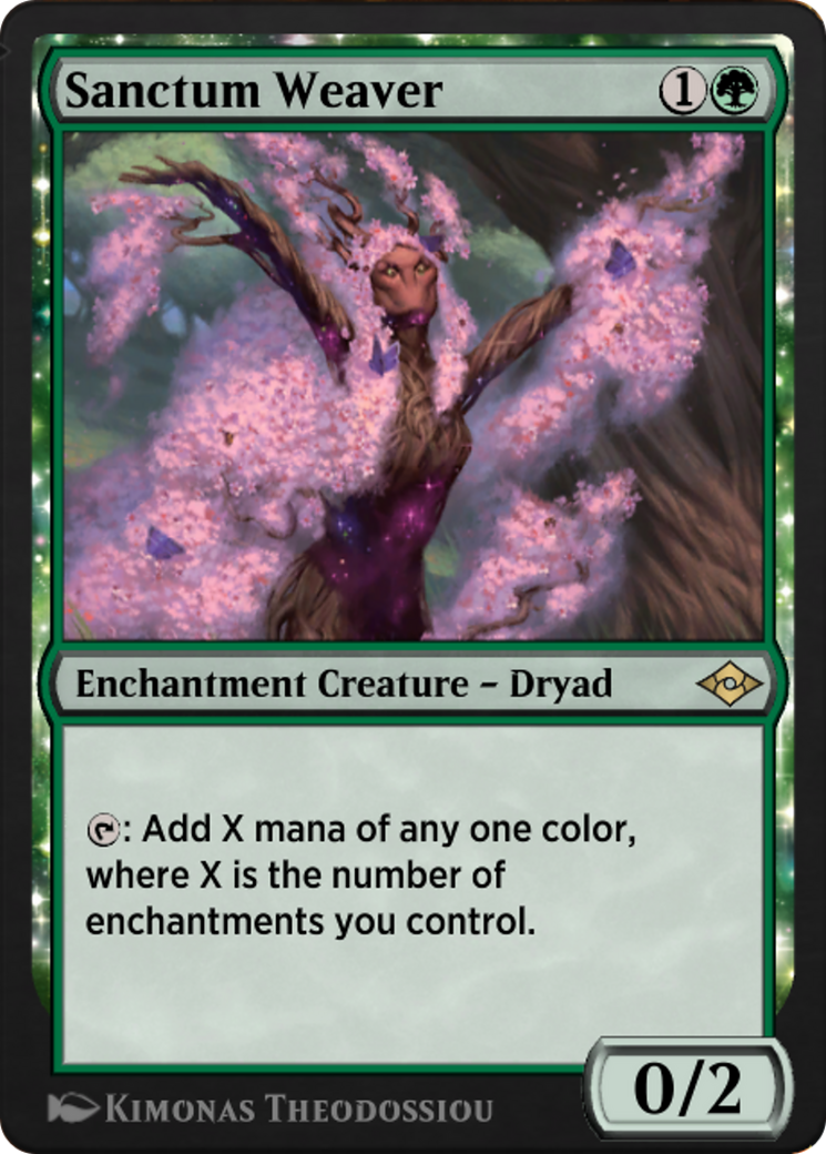 Image of Sanctum Weaver (J21-627) - Jumpstart: Historic Horizons: (enchantment)
