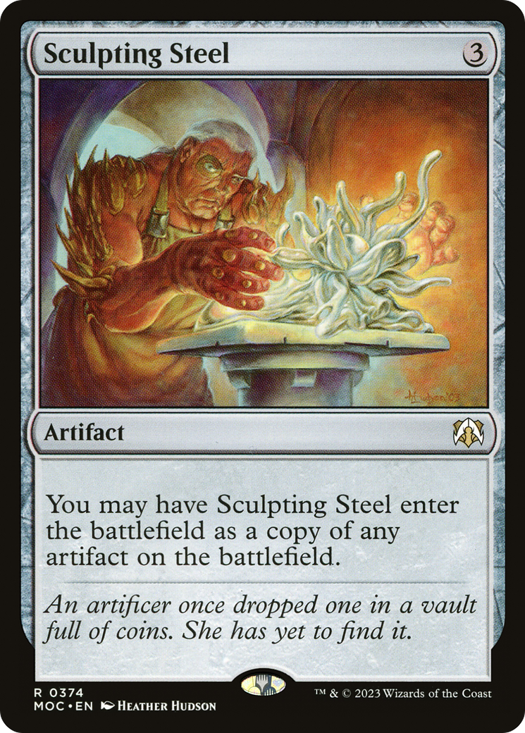 Image of Sculpting Steel (MOC-374) - March of the Machine Commander