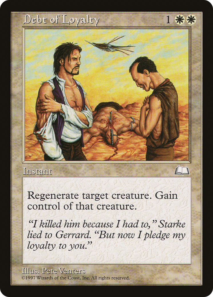 Image of Debt of Loyalty (WTH-) - Weatherlight