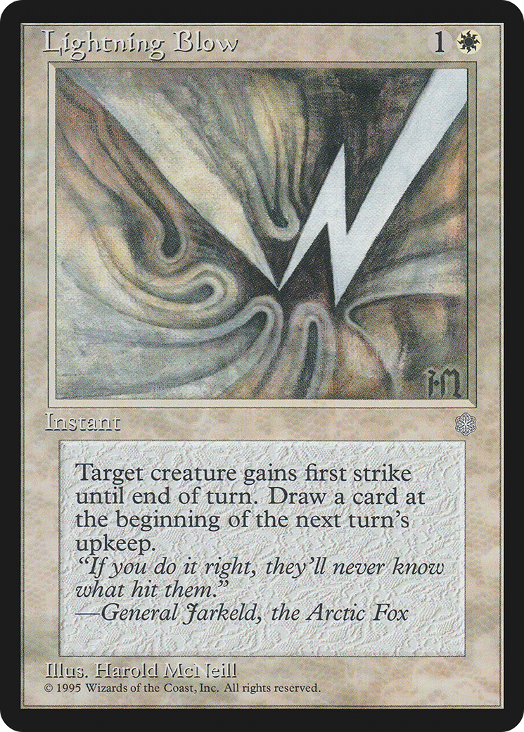 Image of Lightning Blow (ICE-) - Ice Age