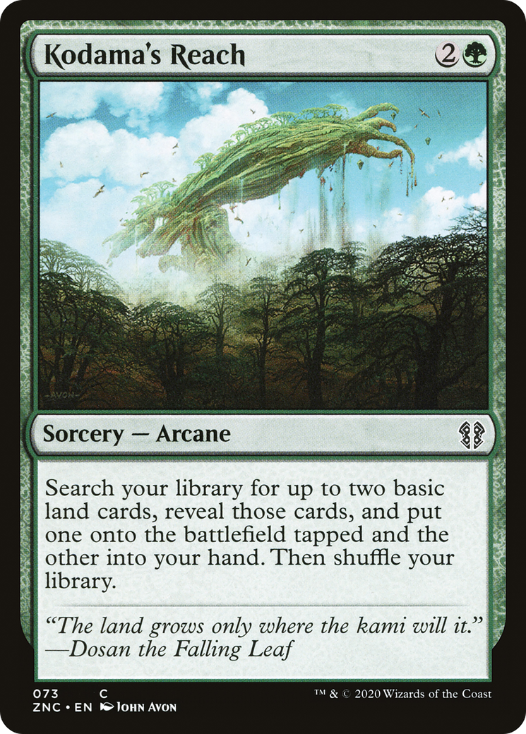 Image of Kodama's Reach (ZNC-073) - Zendikar Rising Commander