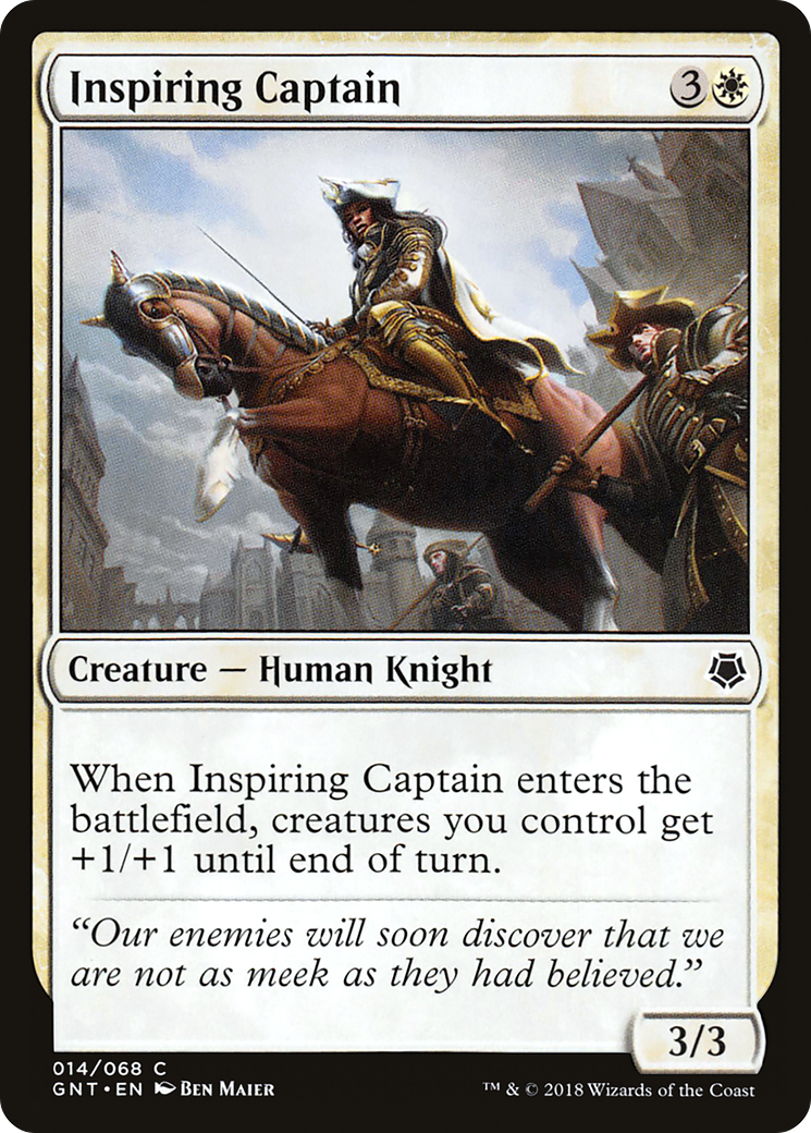 Image of Inspiring Captain (GNT-014) - Game Night