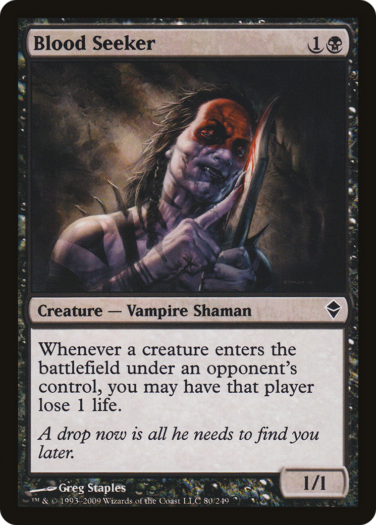 Image of Blood Seeker (ZEN-080) - Zendikar Foil