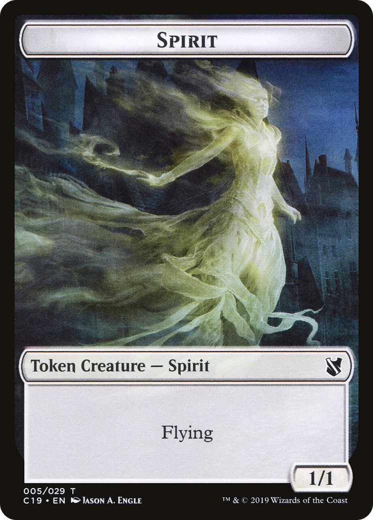 Image of Spirit (TC19-005) - Commander 2019 Tokens