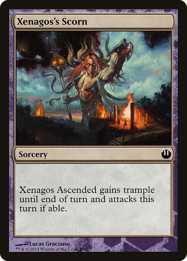 Image of Xenagos's Scorn (HERO-012) - Defeat a God