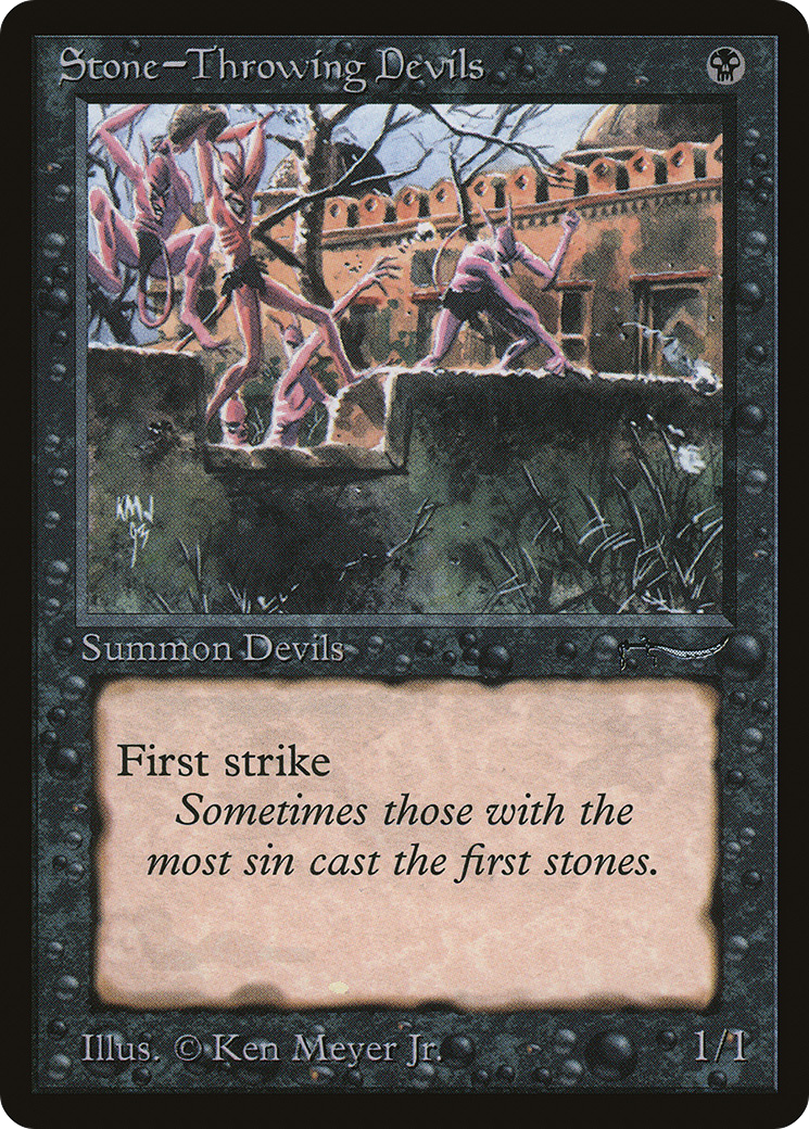 Image of Stone-Throwing Devils (ARN-033) - Arabian Nights