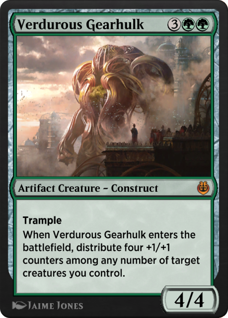 Image of Verdurous Gearhulk (KLR-185) - Kaladesh Remastered