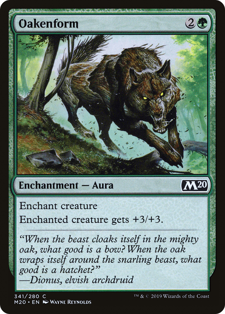 Image of Oakenform (M20-341) - Core Set 2020