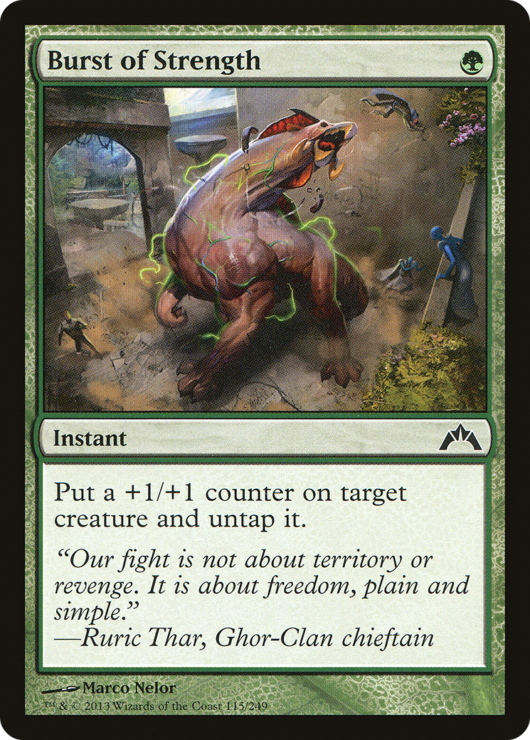 Image of Burst of Strength (GTC-115) - Gatecrash