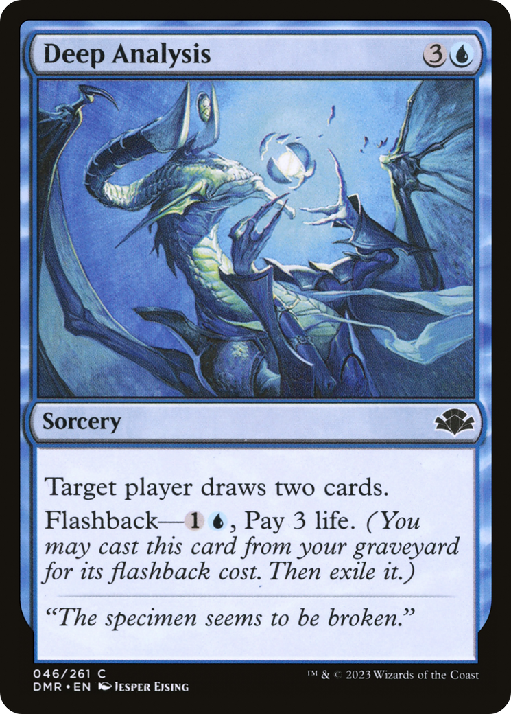 Image of Deep Analysis (DMR-046) - Dominaria Remastered
