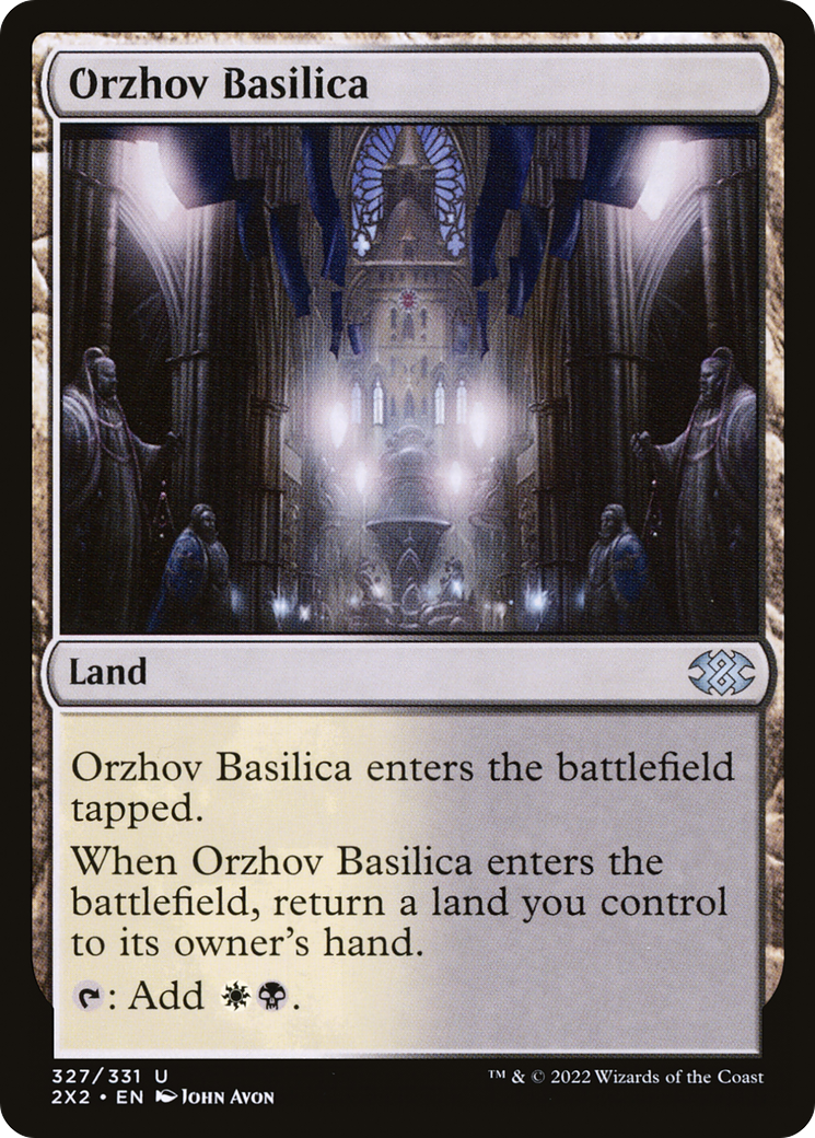 Image of Orzhov Basilica (2X2-327) - Double Masters 2022