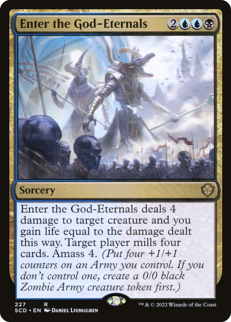 Image of Enter the God-Eternals (SCD-227) - Starter Commander Decks