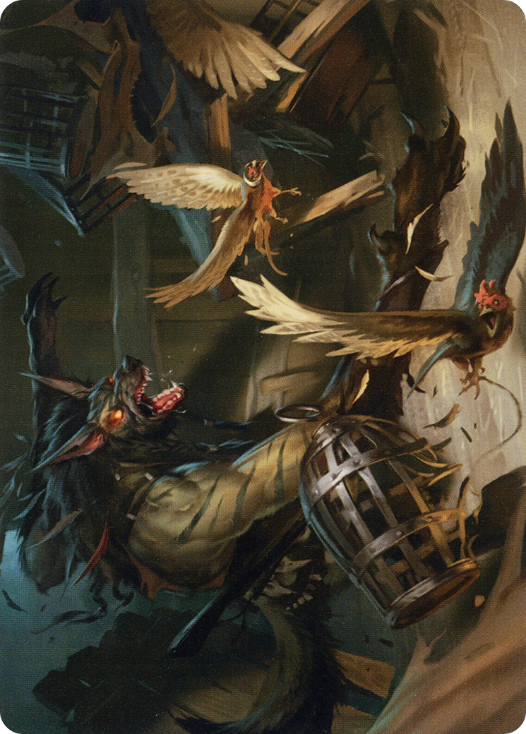 Image of Wing Shredder // Wing Shredder (AMID-055) - Midnight Hunt Art Series (Borderless)
