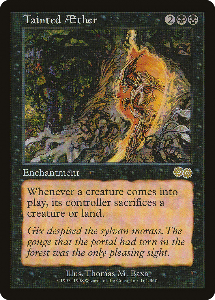 Image of Tainted Aether (USG-161) - Urza's Saga