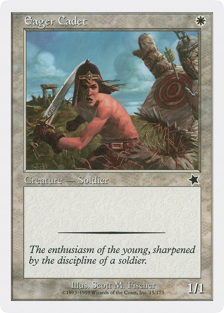 Image of Eager Cadet (S99-015) - Starter 1999