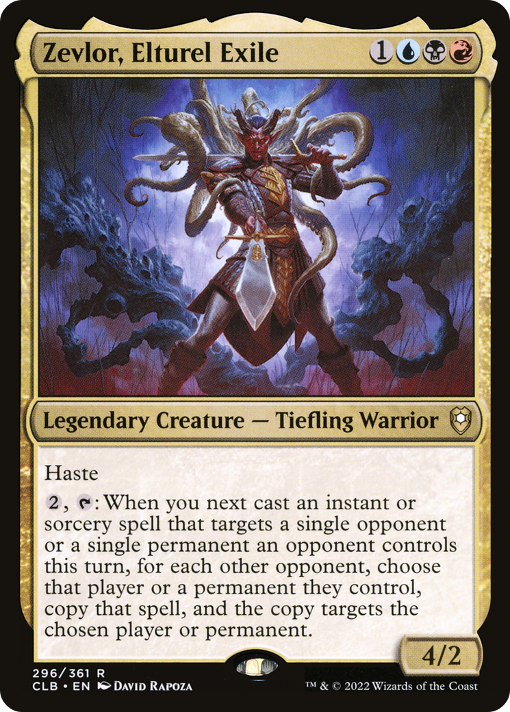 Image of Zevlor, Elturel Exile (CLB-296) - Commander Legends: Battle for Baldur's Gate
