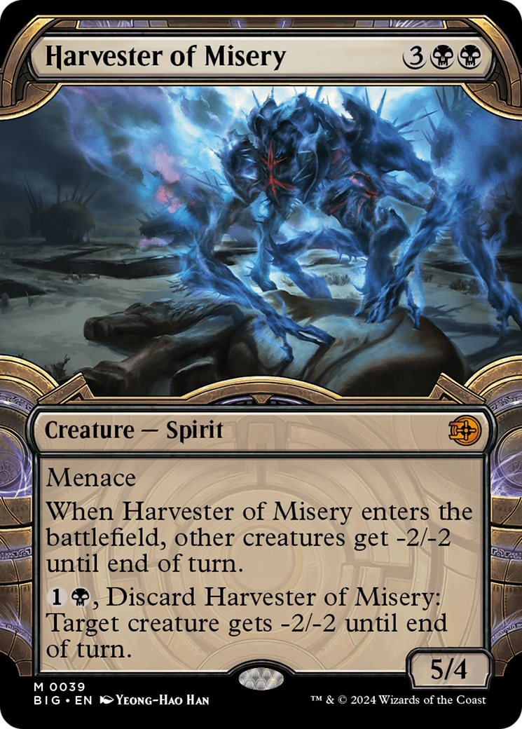Image of Harvester of Misery (Showcase) (BIG-039) - The Big Score: (Showcase) Foil
