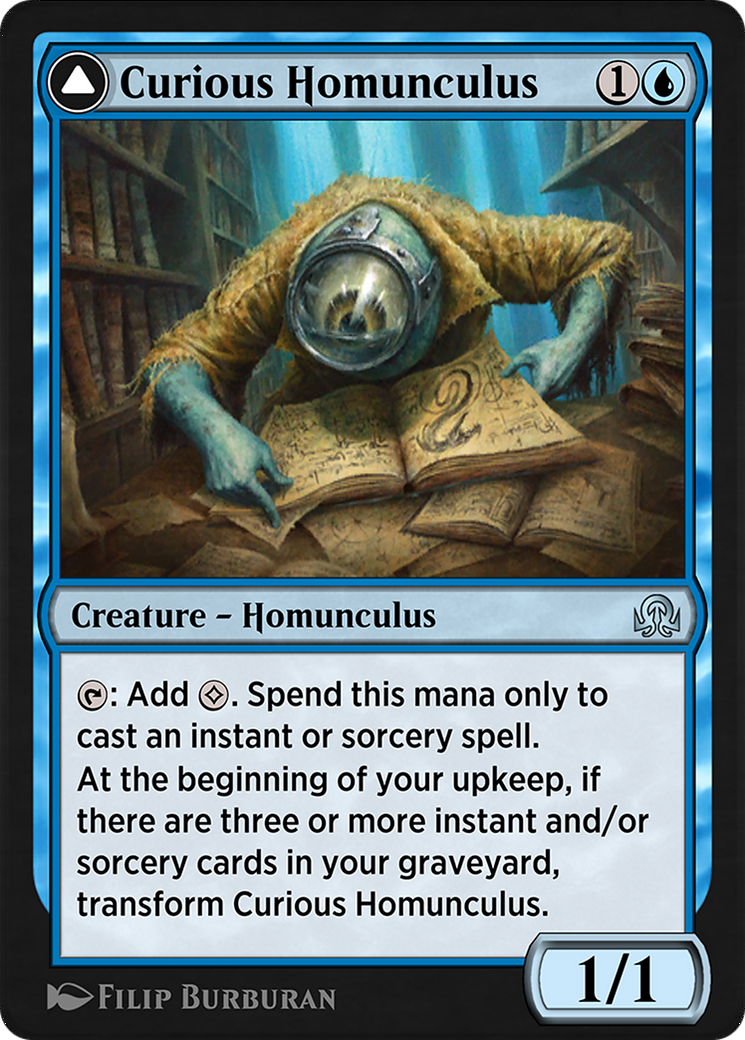 Image of Curious Homunculus // Voracious Reader (SIR-058) - Shadows over Innistrad Remastered