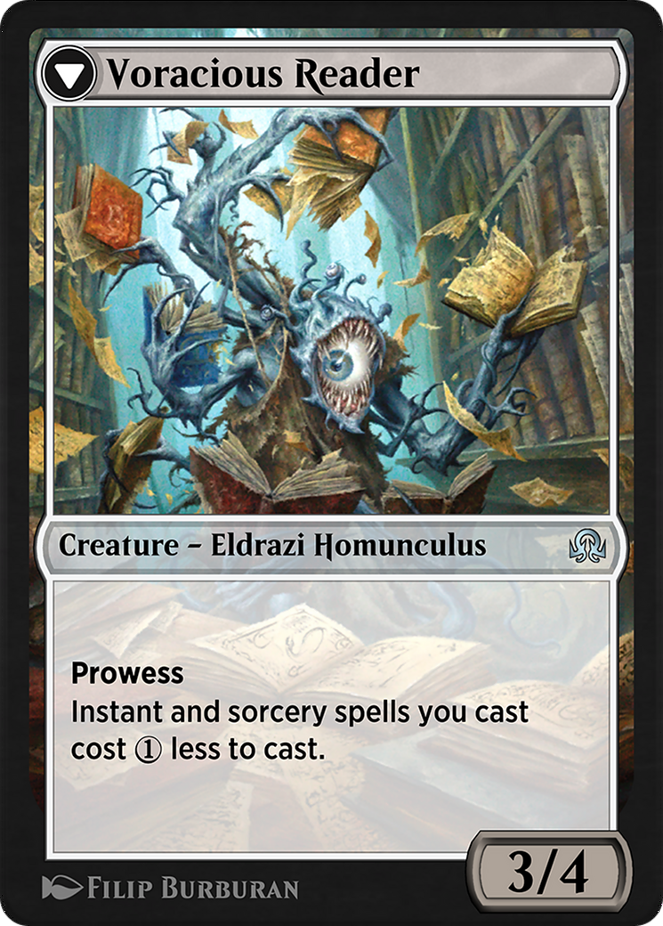 Image of Curious Homunculus // Voracious Reader (SIR-058) - Shadows over Innistrad Remastered