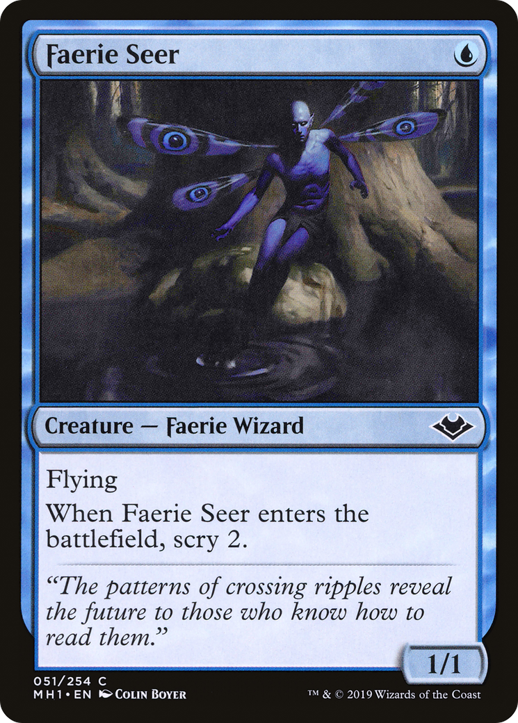 Image of Faerie Seer (MH1-051) - Modern Horizons