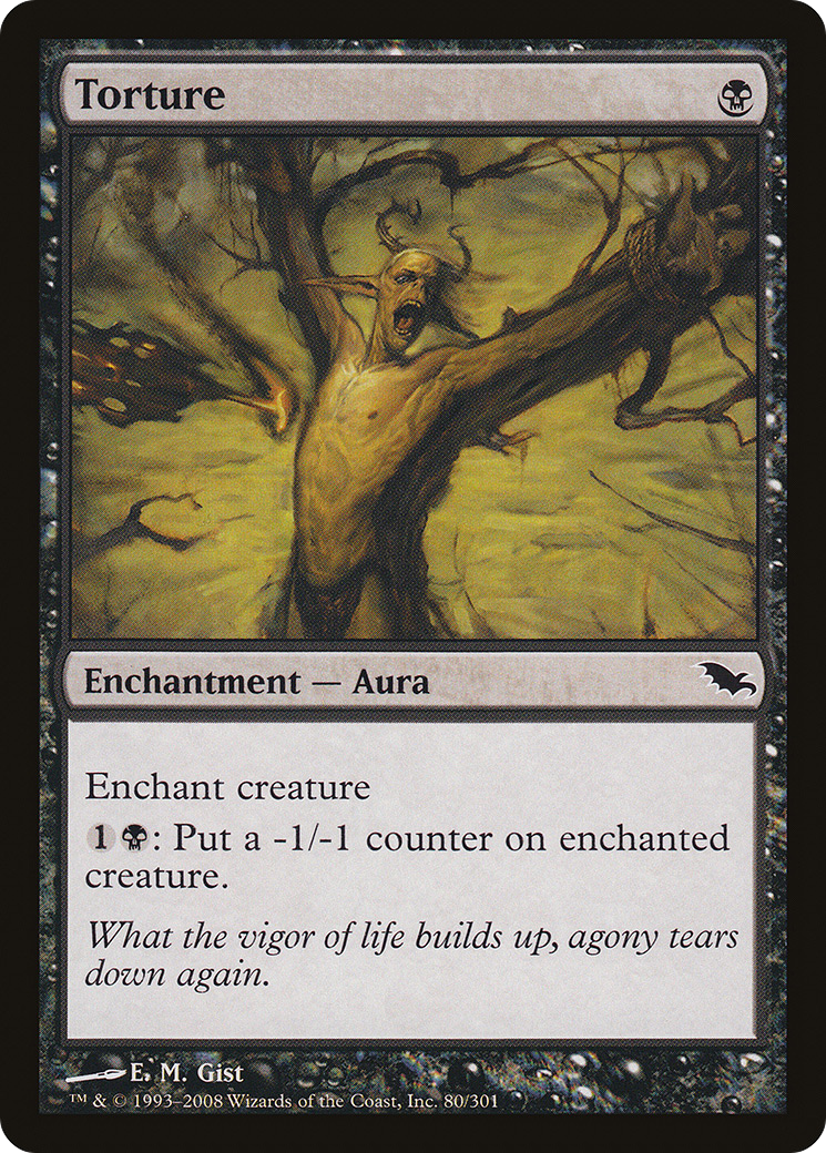 Image of Torture (SHM-080) - Shadowmoor