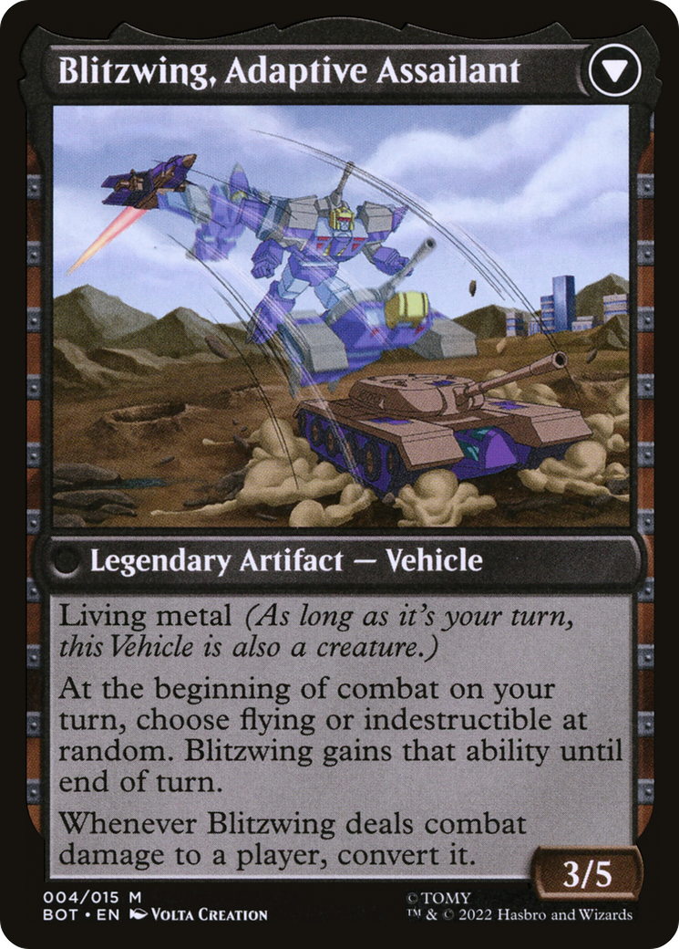 Image of Blitzwing, Cruel Tormentor (BOT-004) - Transformers: (convertdfc)