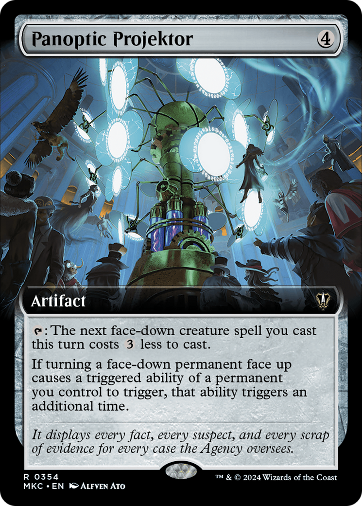 Image of Panoptic Projektor (Extended Art) (MKC-354) - Murders at Karlov Manor Commander: (Extended Art)