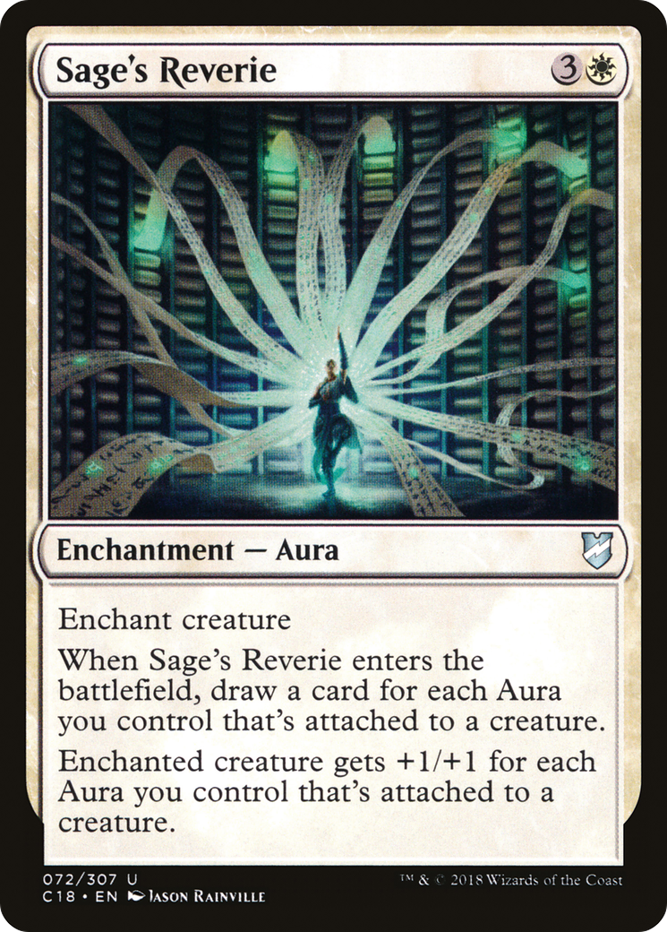 Image of Sage's Reverie (C18-072) - Commander 2018