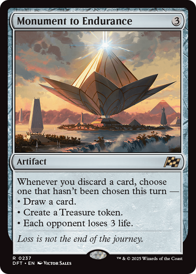 Image of Monument to Endurance (DFT-237) - Aetherdrift Foil