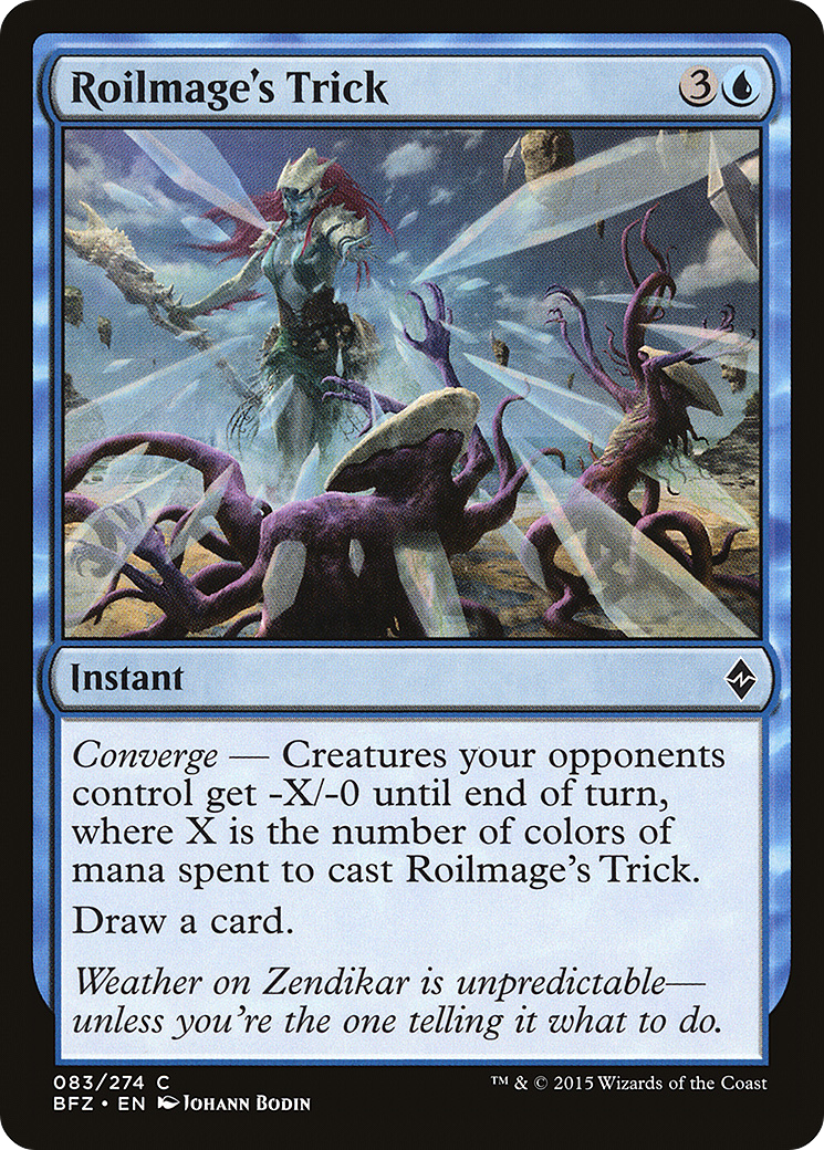 Image of Roilmage's Trick (BFZ-083) - Battle for Zendikar Foil
