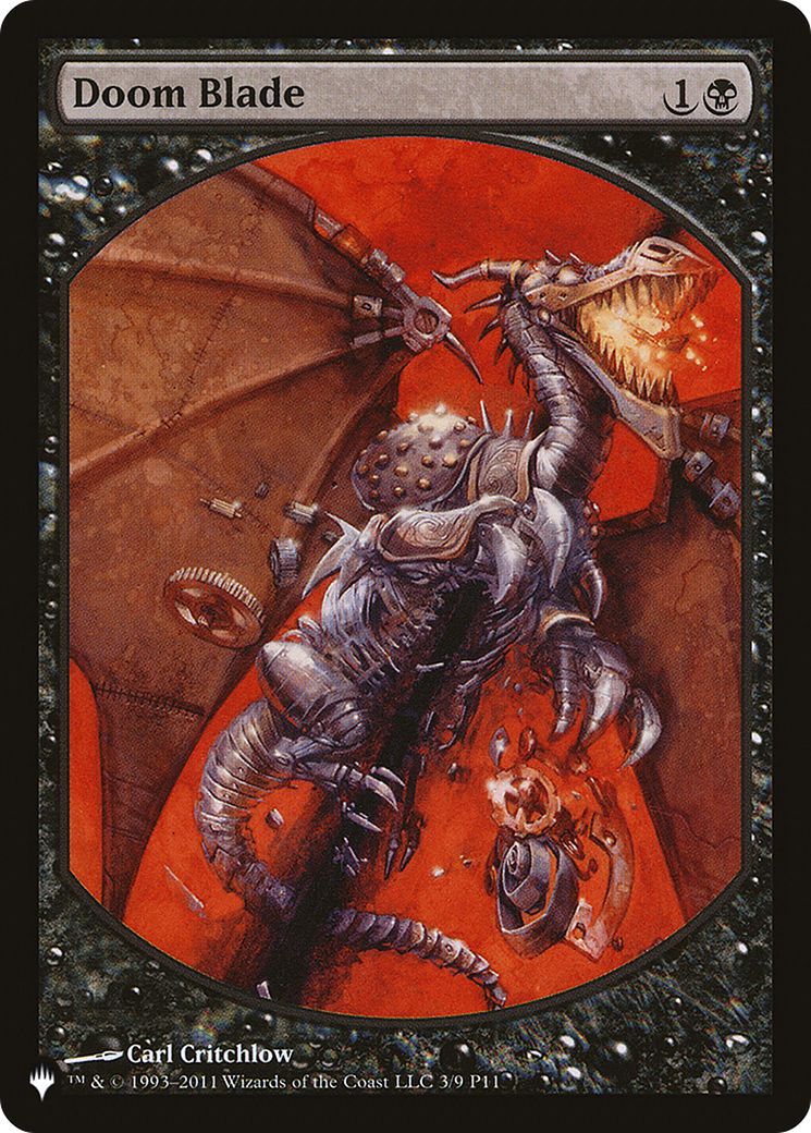 Image of Doom Blade (LIST-9-MAR) - The List