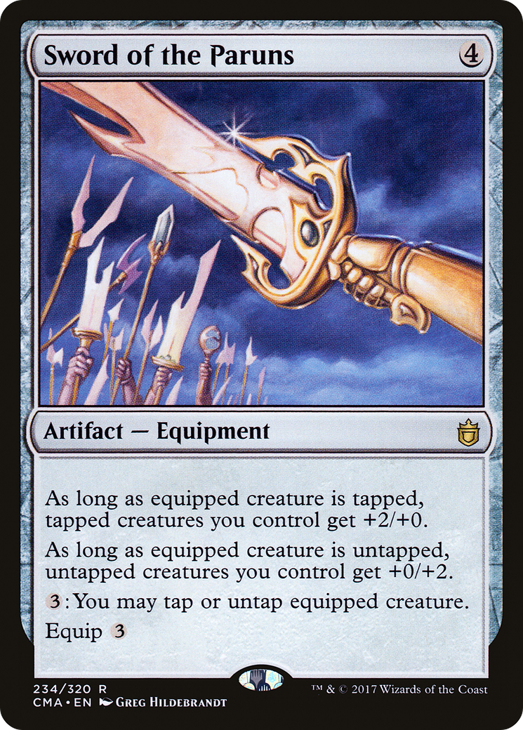 Image of Sword of the Paruns (CMA-234) - Commander Anthology