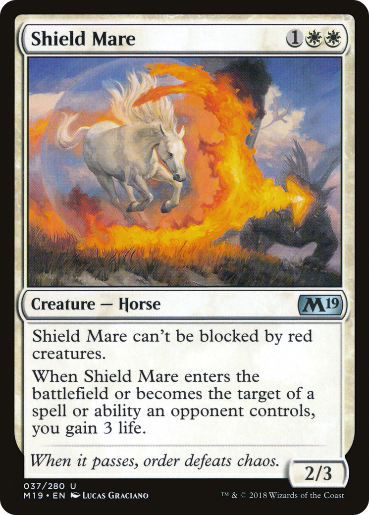 Image of Shield Mare (M19-037) - Core Set 2019