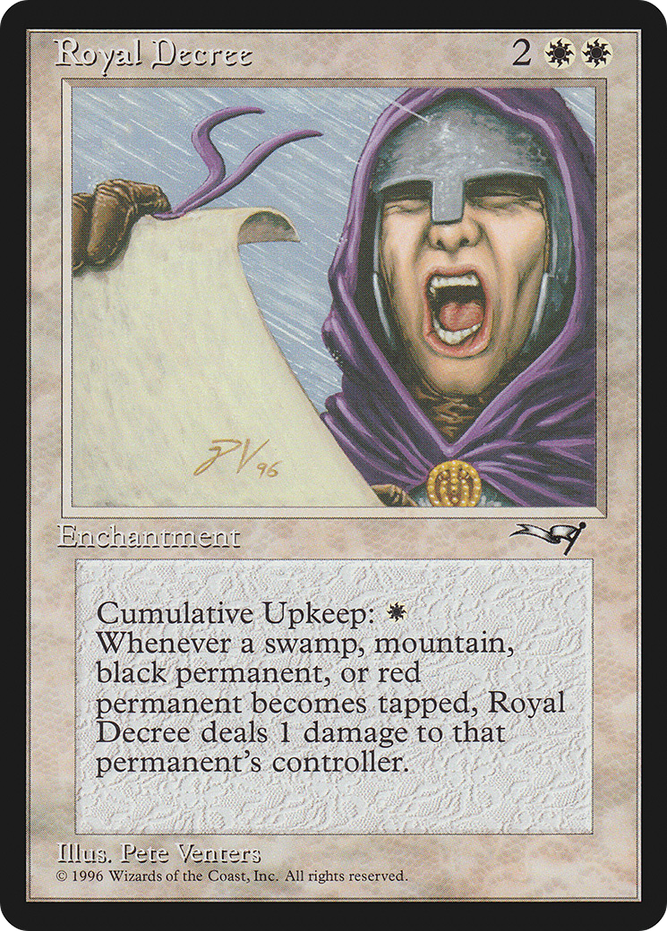 Image of Royal Decree (ALL-) - Alliances