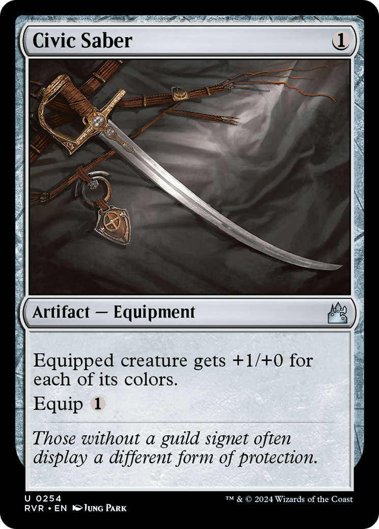 Image of Civic Saber (RVR-254) - Ravnica Remastered