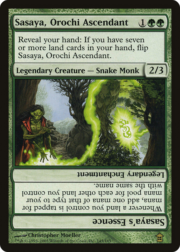 Image of Sasaya, Orochi Ascendant (SOK-145) - Saviors of Kamigawa Foil