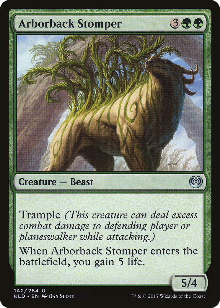 Image of Arborback Stomper (KLD-142†) - Kaladesh