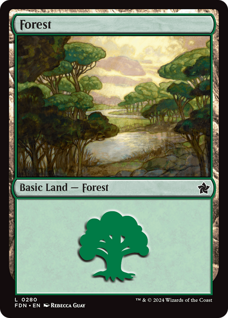 Image of Forest (0280) (FDN-280) - Foundations Foil