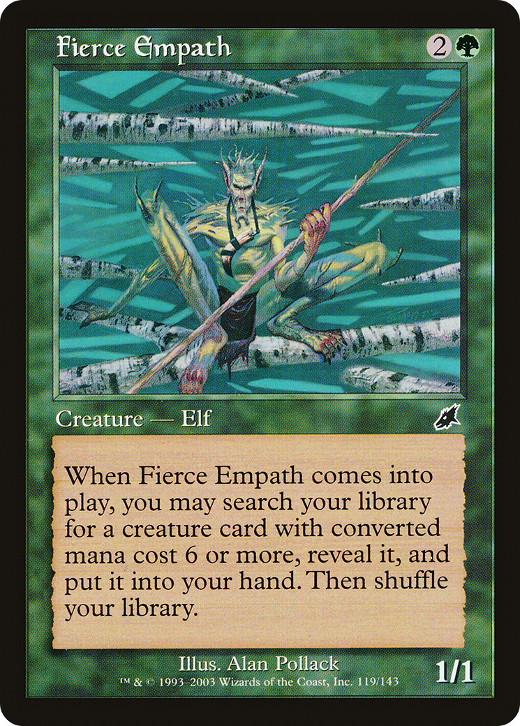 Image of Fierce Empath (SCG-119) - Scourge Foil