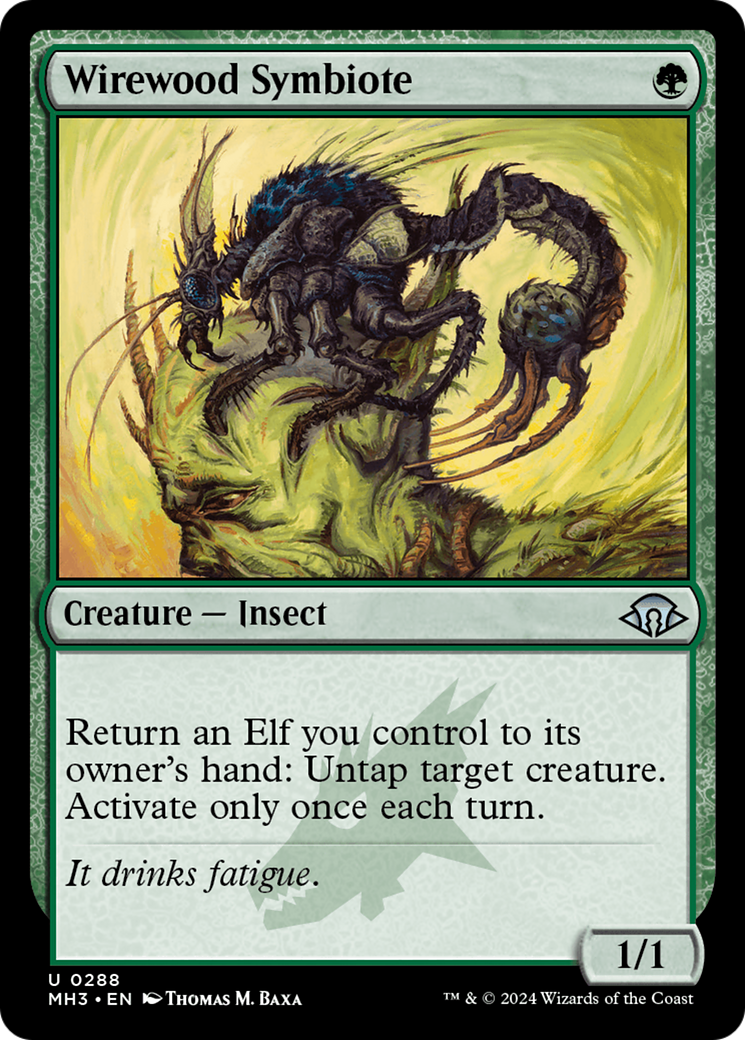 Image of Wirewood Symbiote (MH3-288) - Modern Horizons 3 Foil