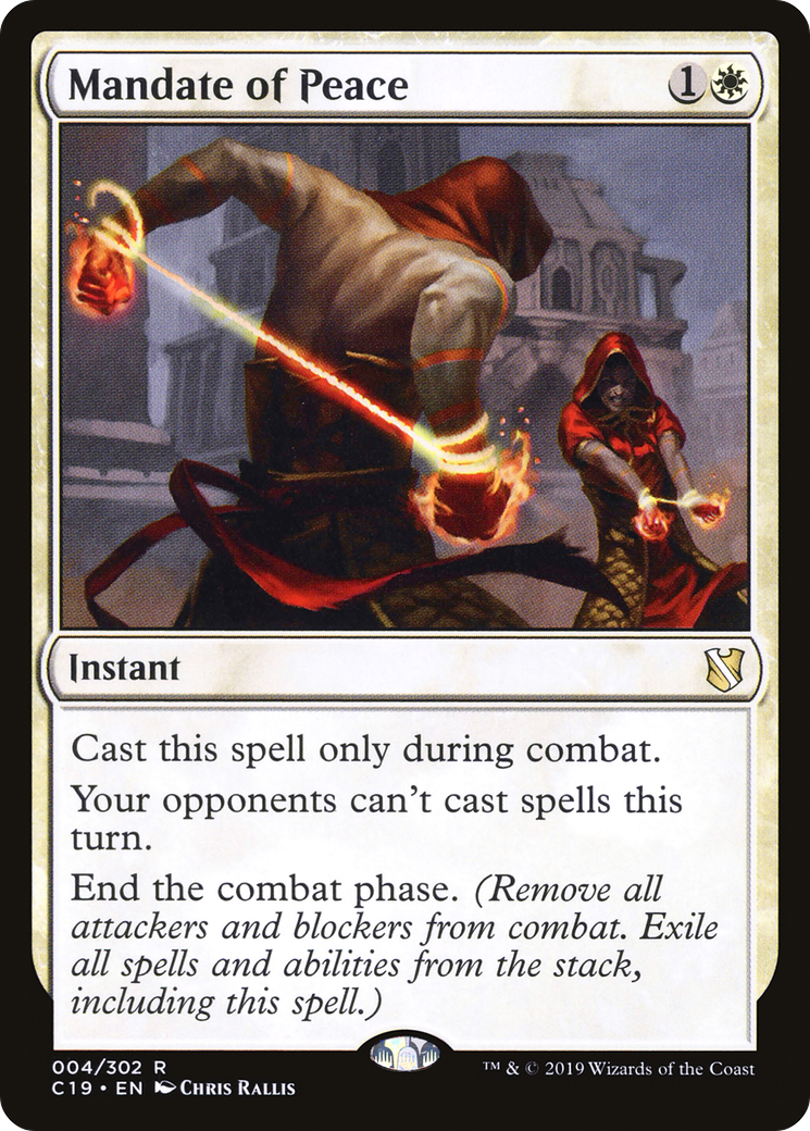Image of Mandate of Peace (C19-004) - Commander 2019
