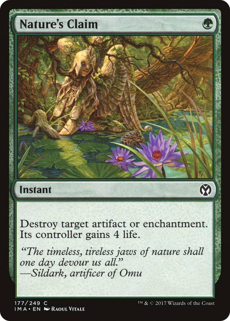 Image of Nature's Claim (IMA-177) - Iconic Masters Foil