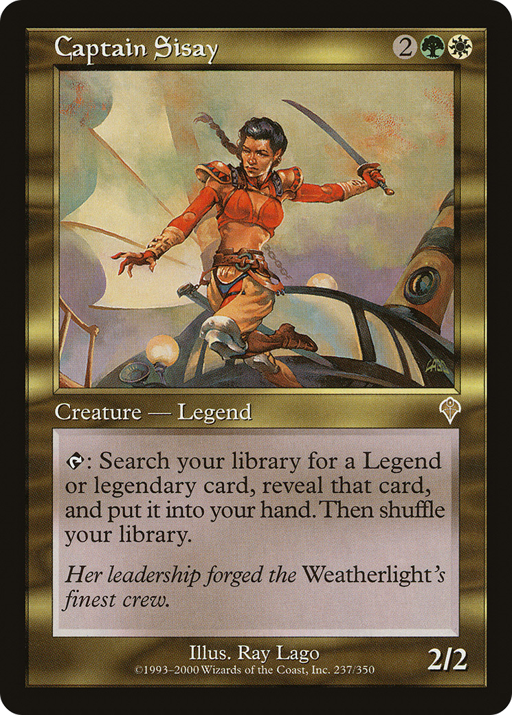 Image of Captain Sisay (INV-237) - Invasion Foil