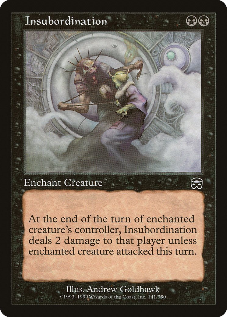 Image of Insubordination (MMQ-141) - Mercadian Masques