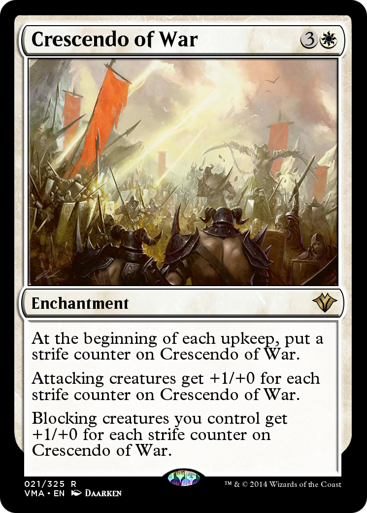 Image of Crescendo of War (VMA-021) - Vintage Masters