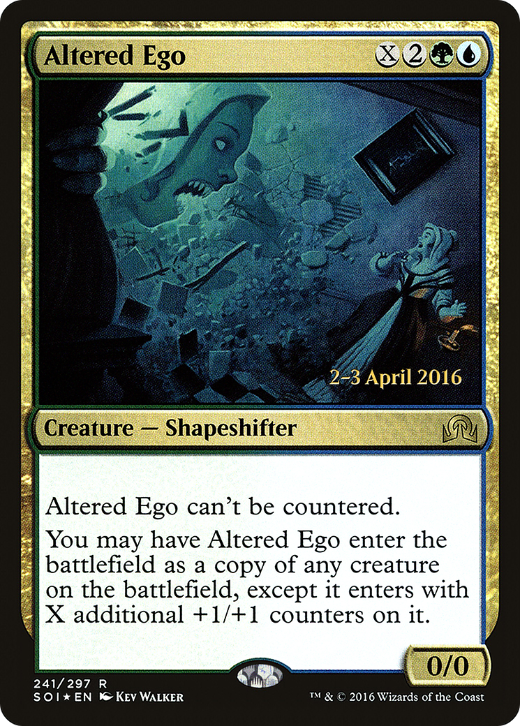 Image of Altered Ego (PRE-241) - Shadows over Innistrad Promos Foil